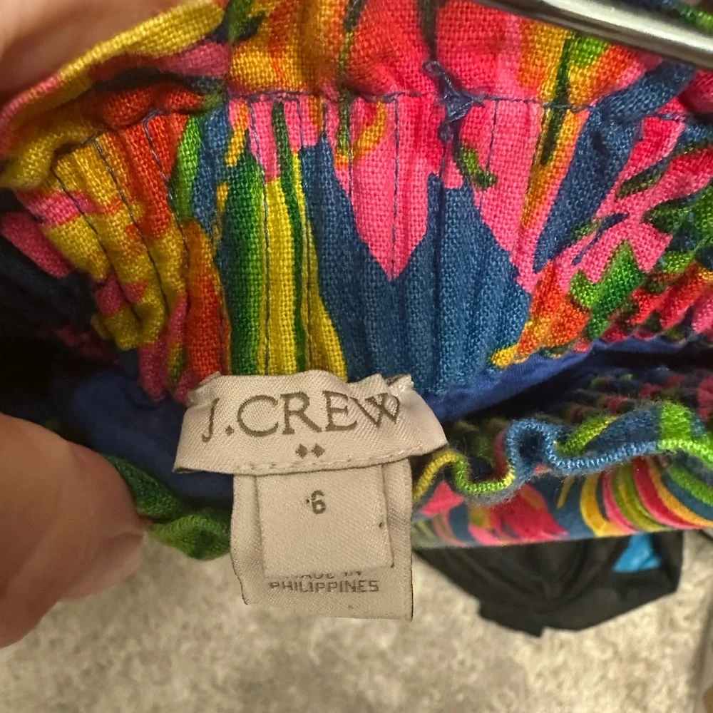 J. Crew vibrant floral